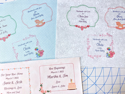 How to Print on Fabric, Quilt Labels
