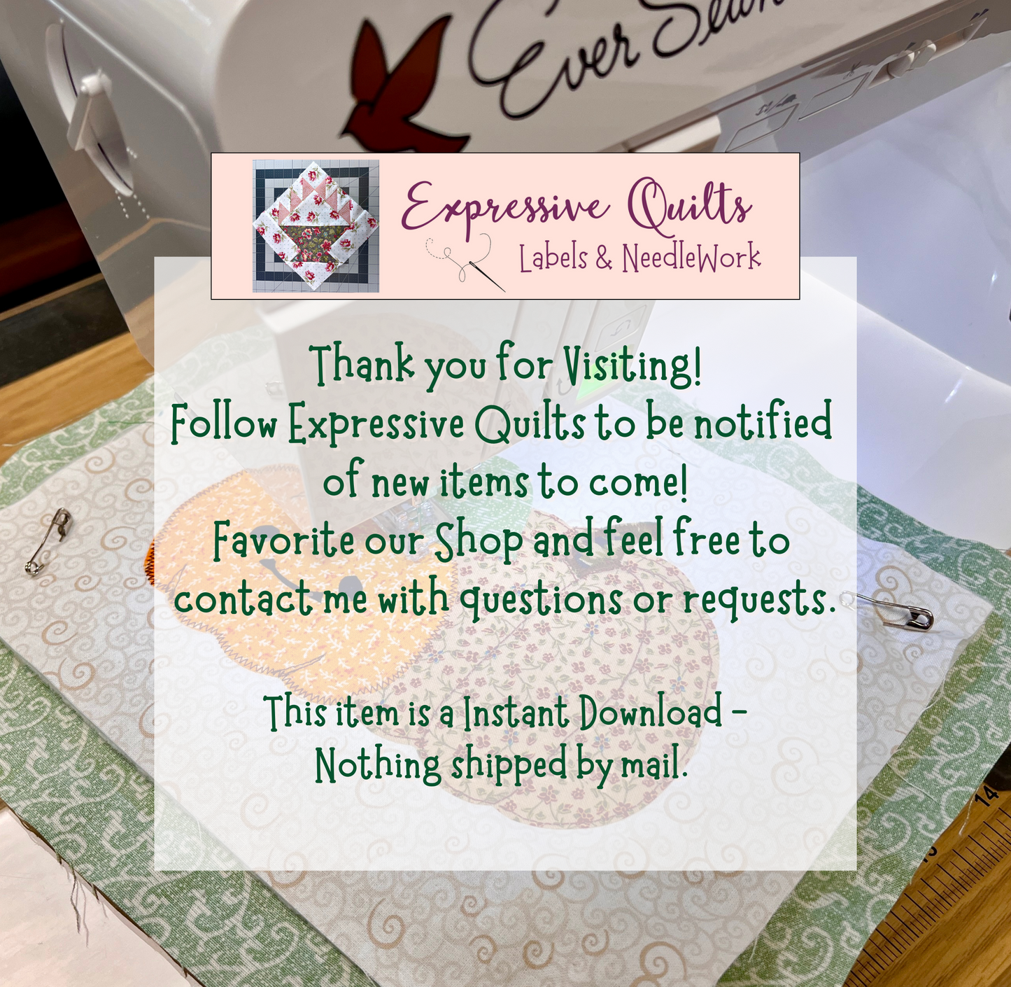 Expressive Quilts thank you for visiting