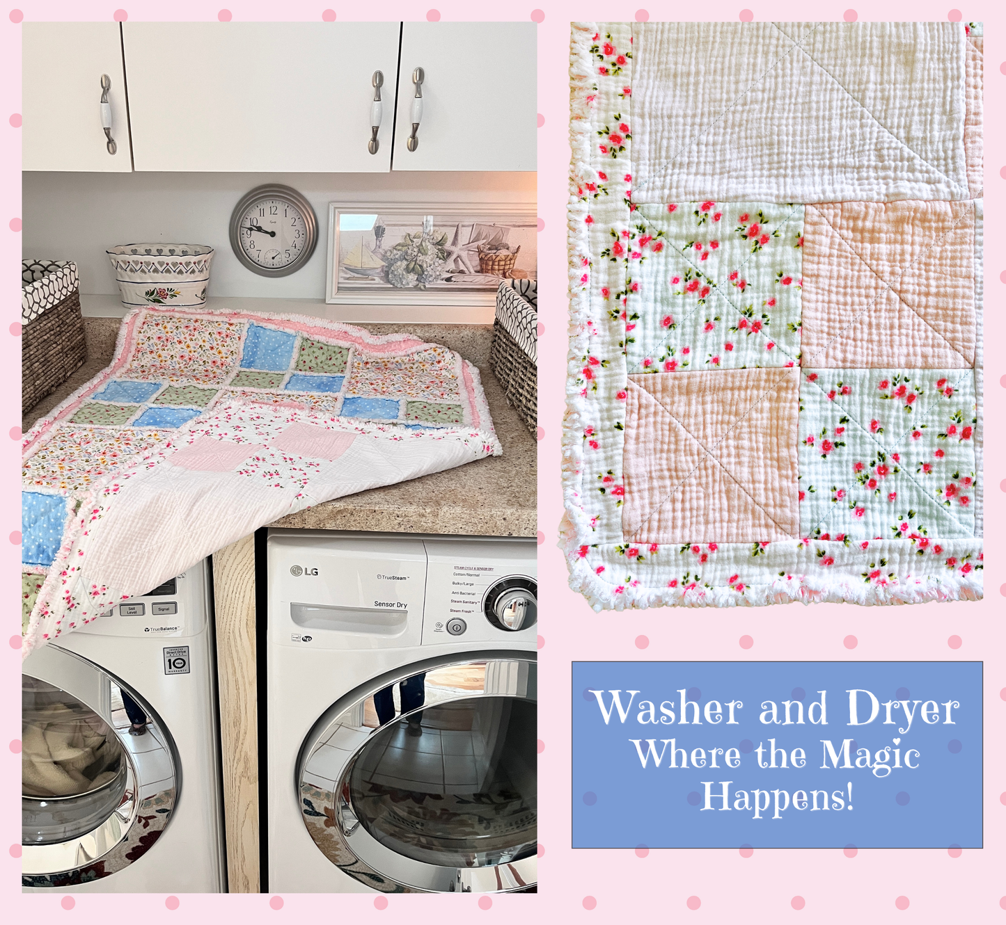 Baby Rag Quilt II Pattern Set - Fully Illustrated Tutorial PDFs - Instant Digital Download