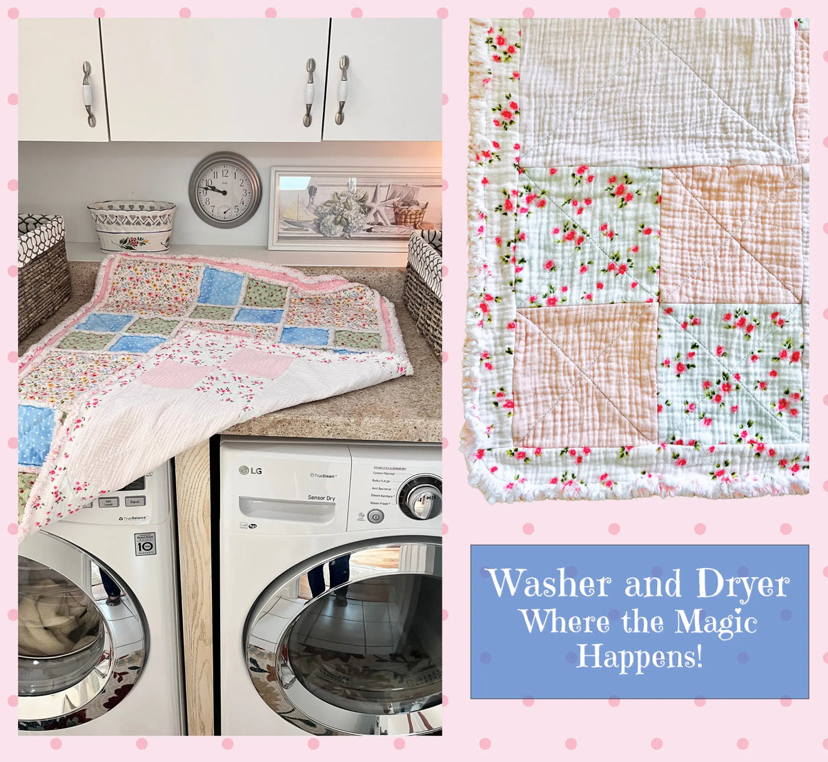 Baby Rag Quilt II Pattern Set - Fully Illustrated Tutorial PDFs - Instant Digital Download