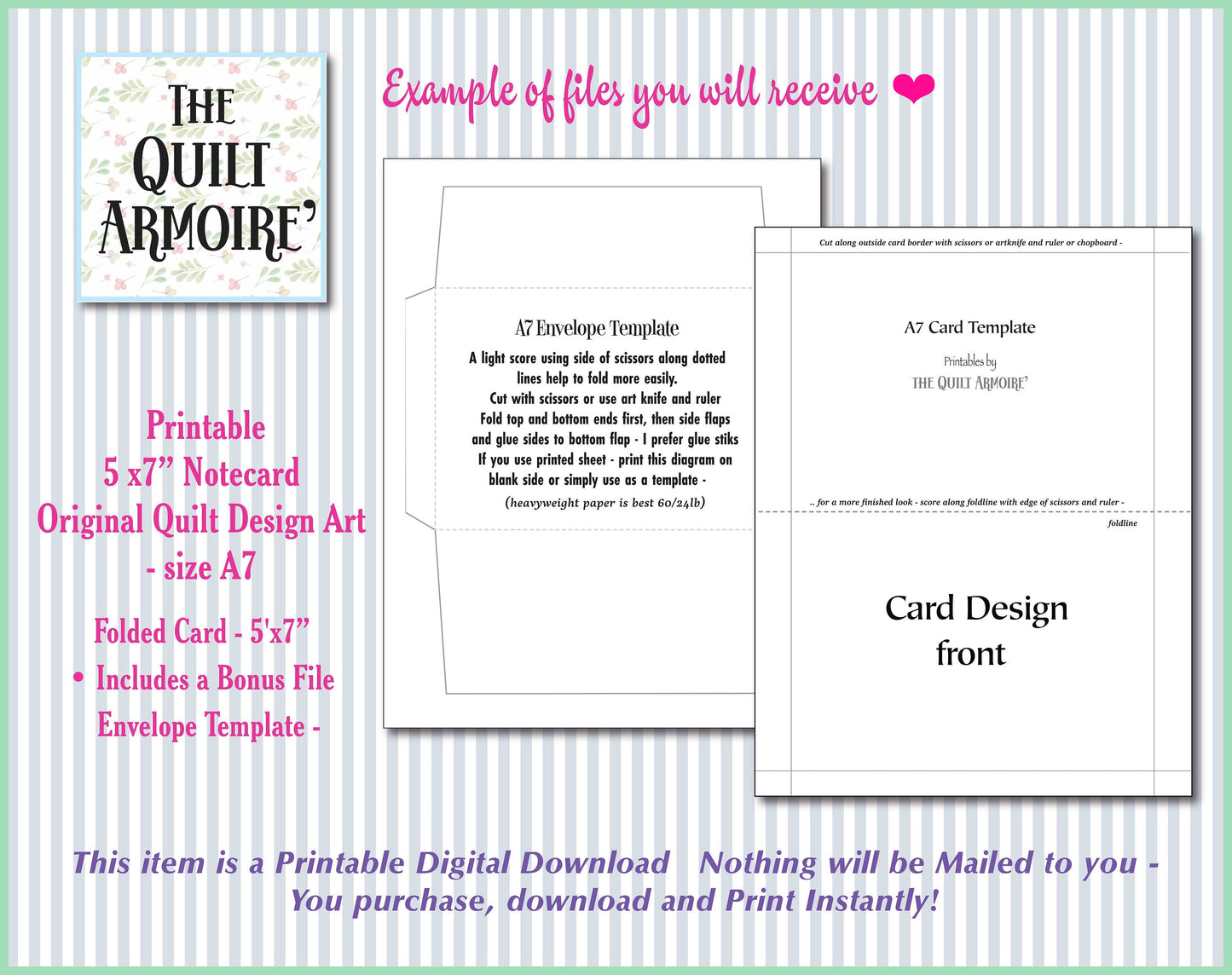 expressive quilts card example