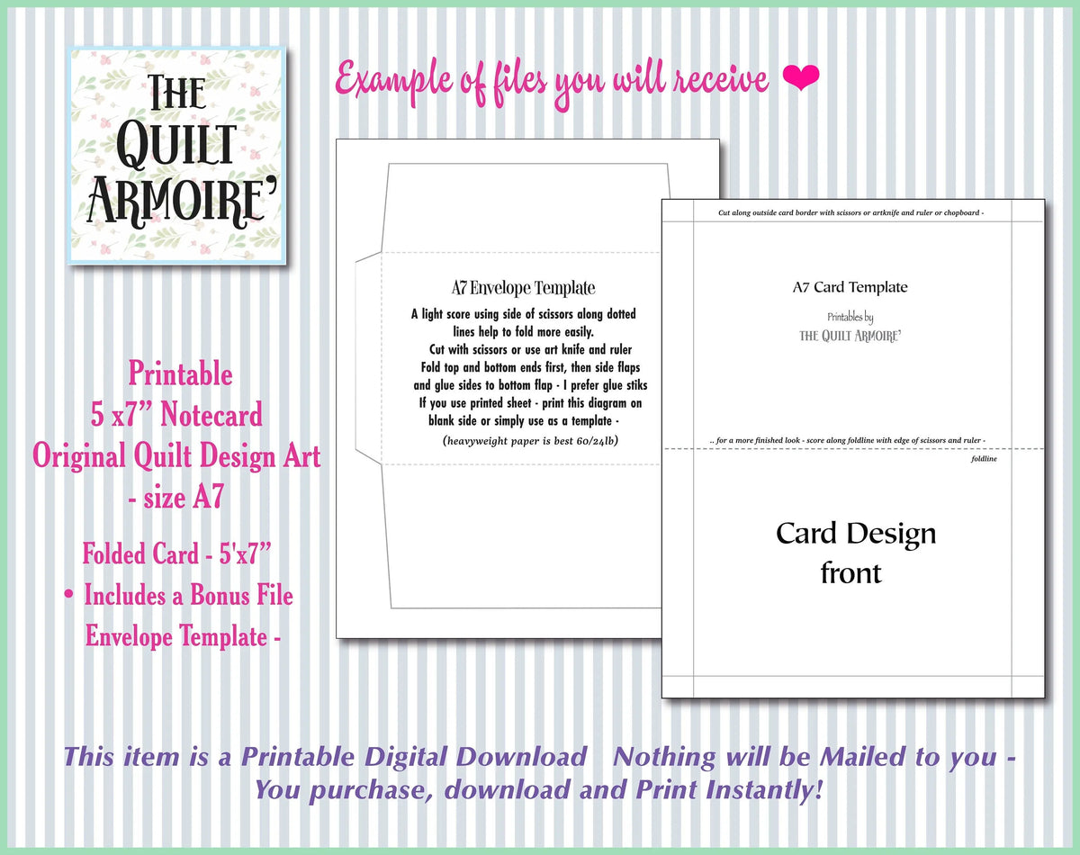 expressive quilts card example