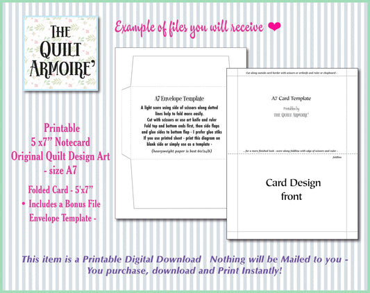 expressive quilts card example