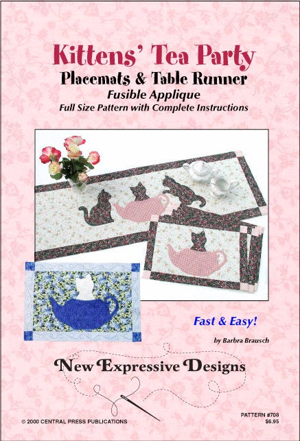 Printable-pattern-kittens-tes-party-tablerunner