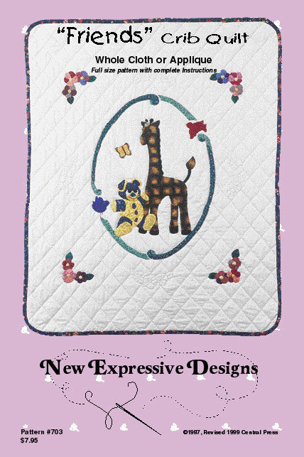 friends crib quilt pattern