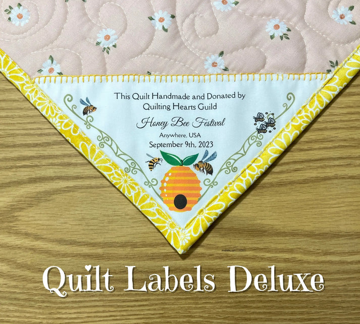Quilt Labels Deluxe are Designs to Printable to Fabric -PDF/JPEG ...