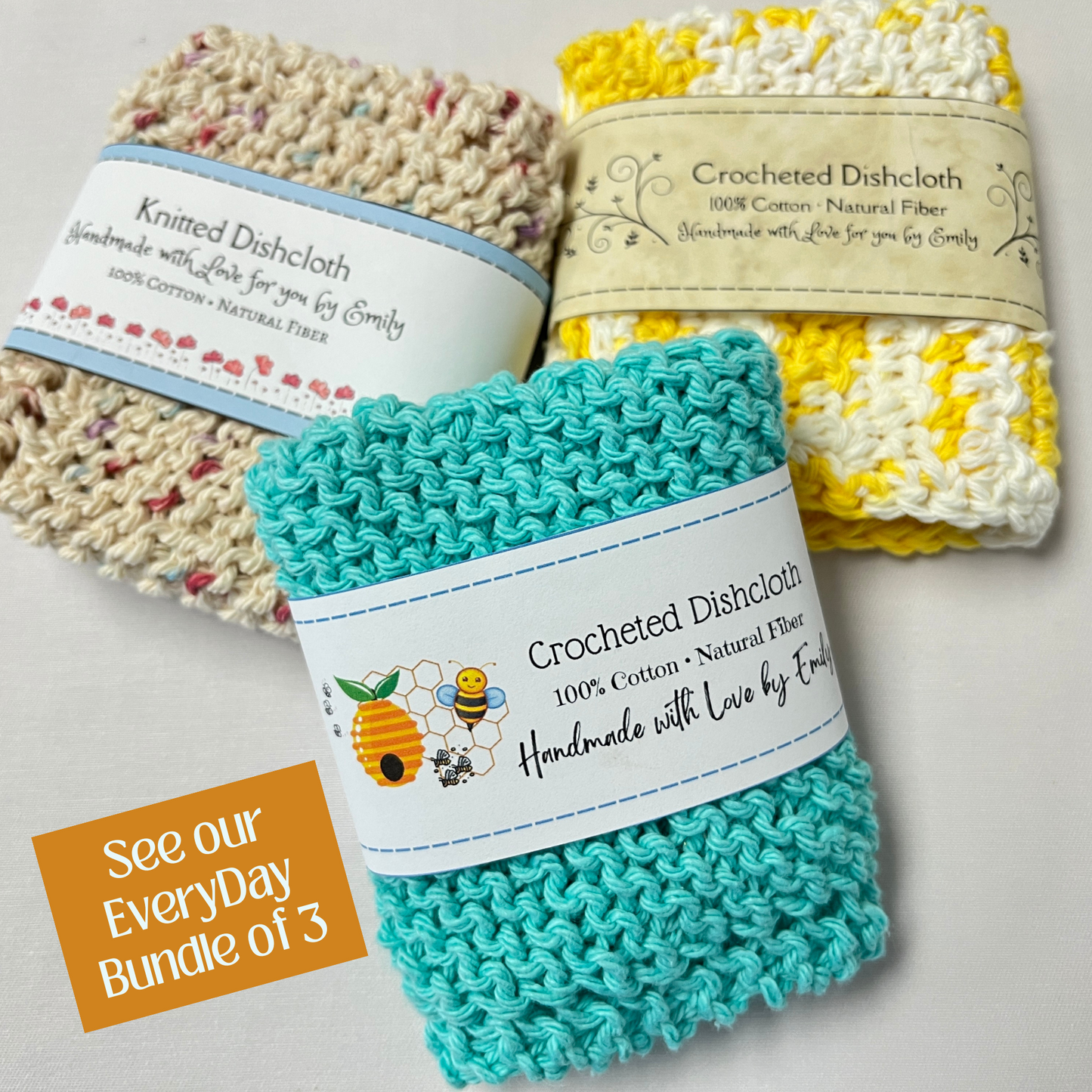 see our every day dishcloth labels to edit personalize