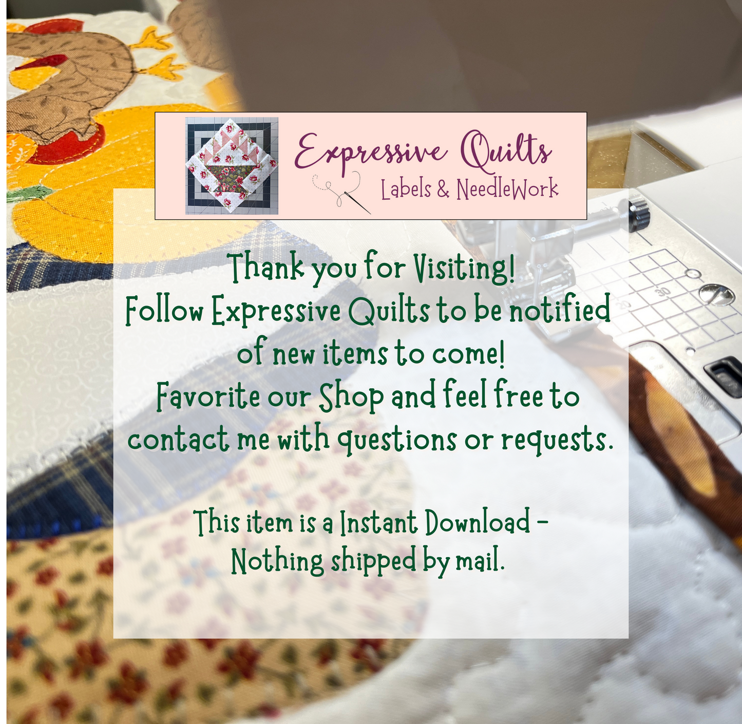 expressive quilts thank you for visiting