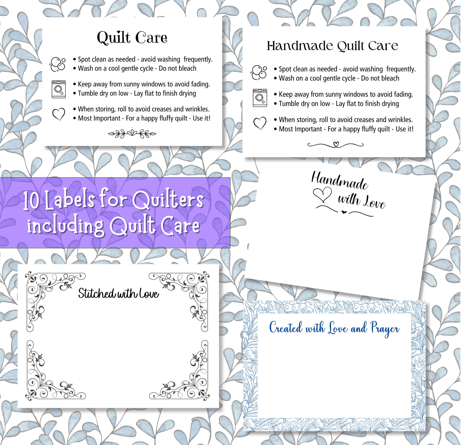 little-quilt-labels-for-quilters-for-handmade-items-including-quilt-care-tags-expressivequilts-com for Free Printable Quilt Care Instructions Little Quilt Labels for Quilters for Handmade Items, including Quilt Care Tags - – expressivequilts.com for Free Printable Quilt Care Instructions