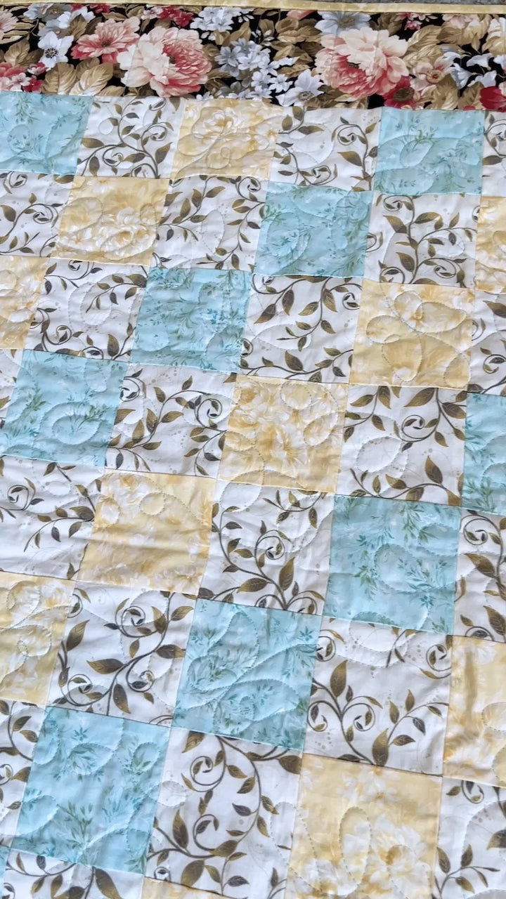 movie of Spring Meadows Quilt