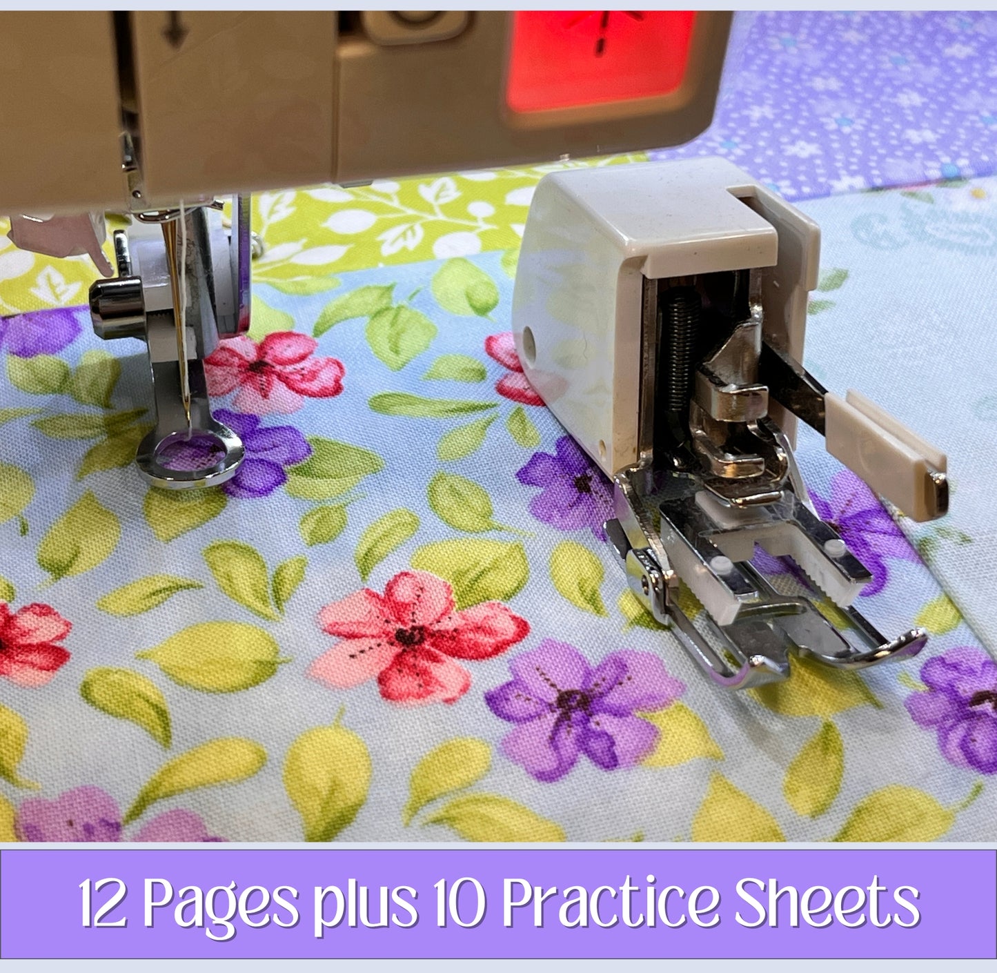 Beginner's Guide to Free-Motion Quilting eBook - PDF 8.5x11" Instant Download
