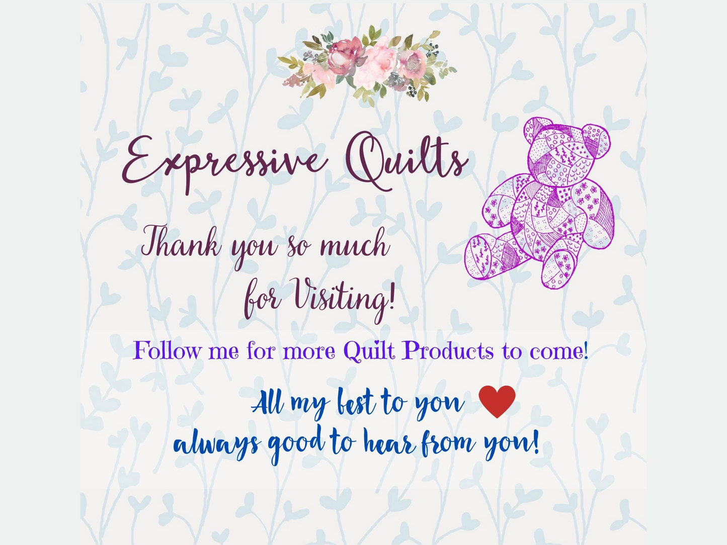 Visit expressivequilts.com