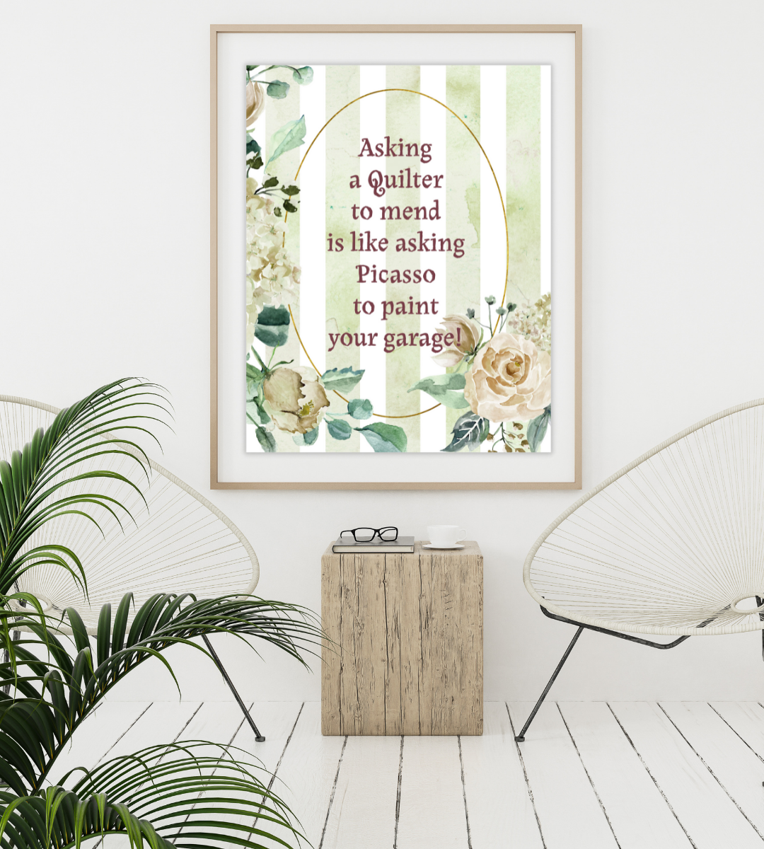 asking a quilter printable wall print